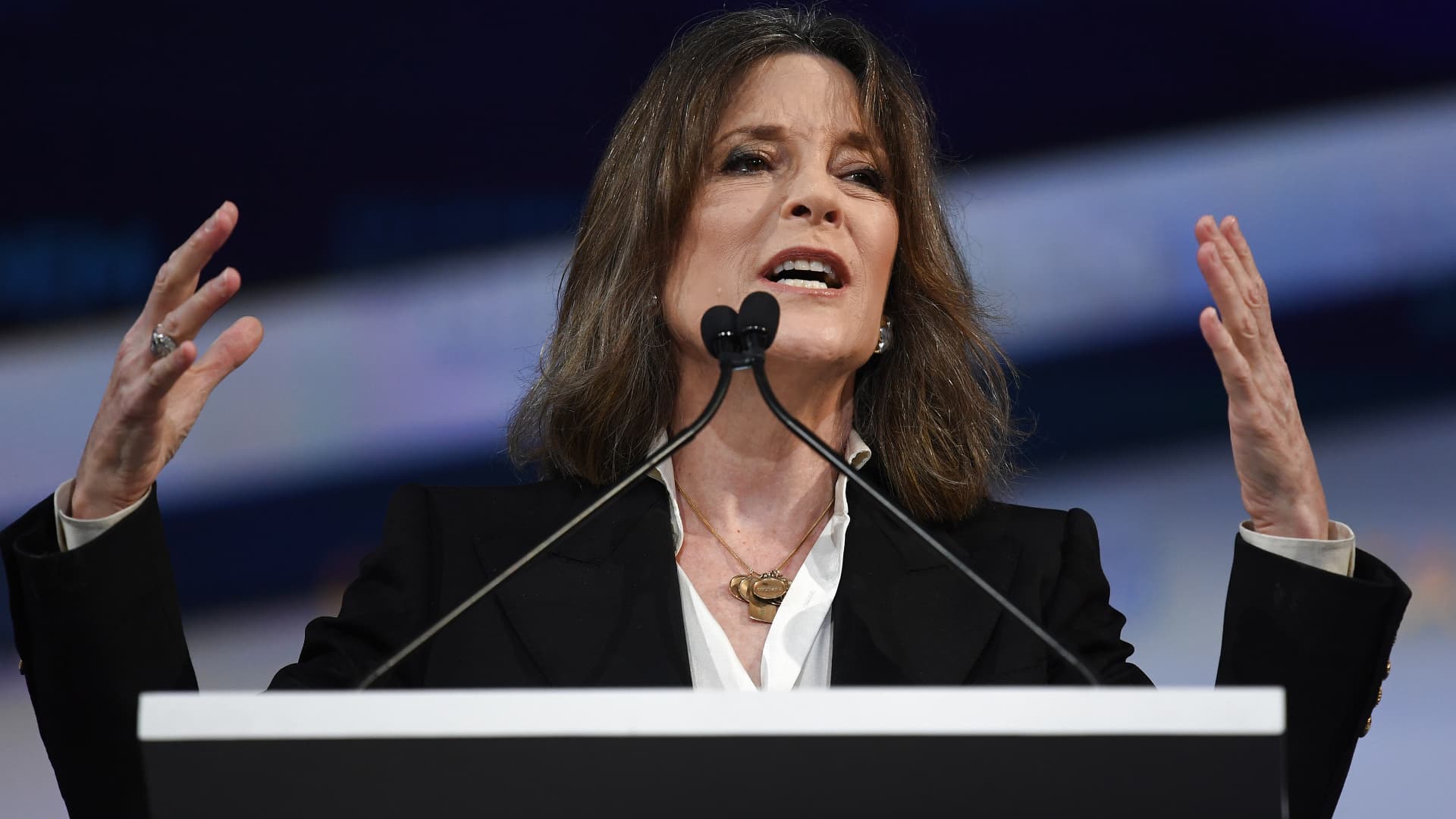 Marianne Williamson drops long-shot 2024 presidential bid