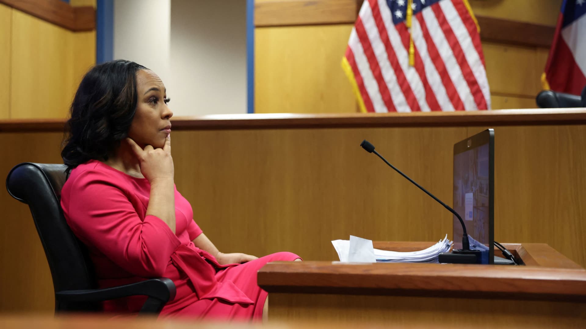 Trump DA Fani Willis lashes out from witness stand as judge considers whether to disqualify her