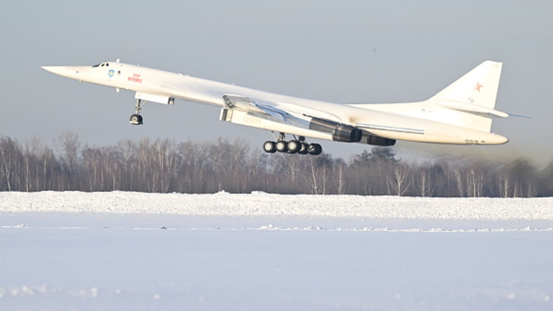 Russia’s Putin flies on a nuclear-capable strategic bomber; Ukraine welcomes extra military support