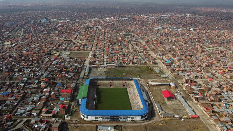 South American soccer clubs set 4,150m altitude record in Copa Libertadores game. The conditions left one team ‘sad’