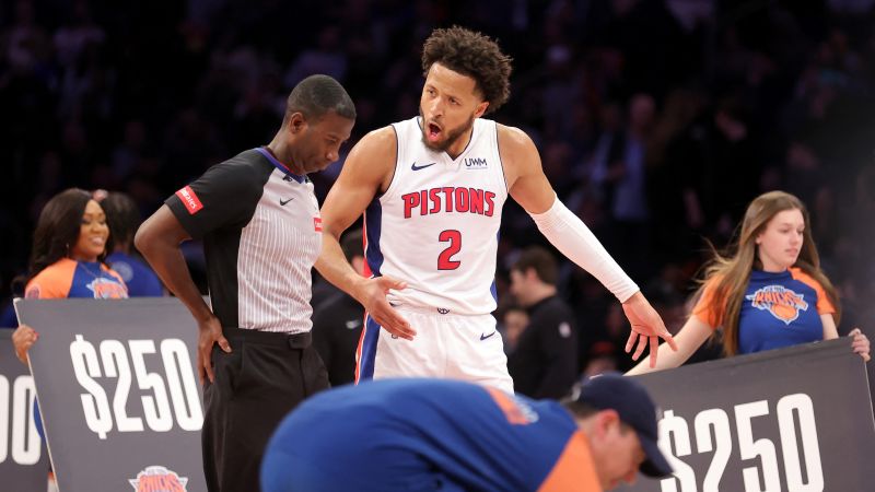 ‘Absolute worst call of the season’: Detroit Pistons left livid after controversial 113-111 loss against New York Knicks