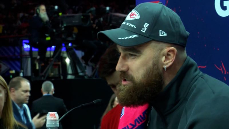 Hear what Travis Kelce said about Taylor Swift ahead of Super Bowl