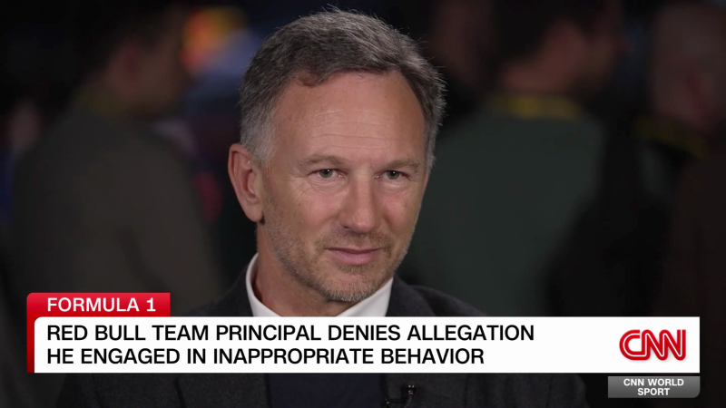 Red Bull team principal denies allegation he engaged in inappropriate behavior