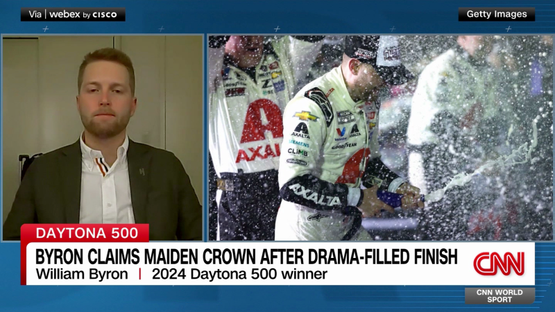 William Byron claims maiden crown after drama-filled Daytona 500