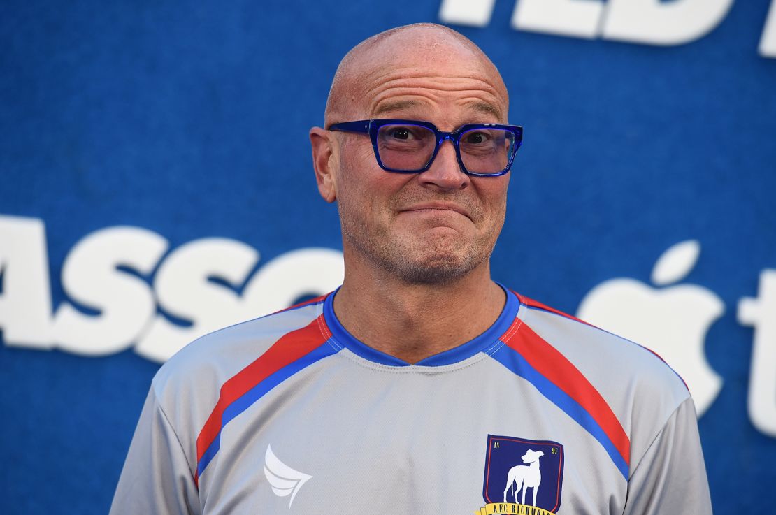 Rex Chapman arrives at the premiere of the second season of "Ted Lasso" on Thursday, July 15, 2021, at the Pacific Design Center.