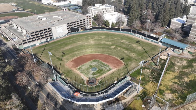 ‘I couldn’t help but laugh’: College baseball player Matt Masciangelo hit by pitch 8 times in 9 plate appearances