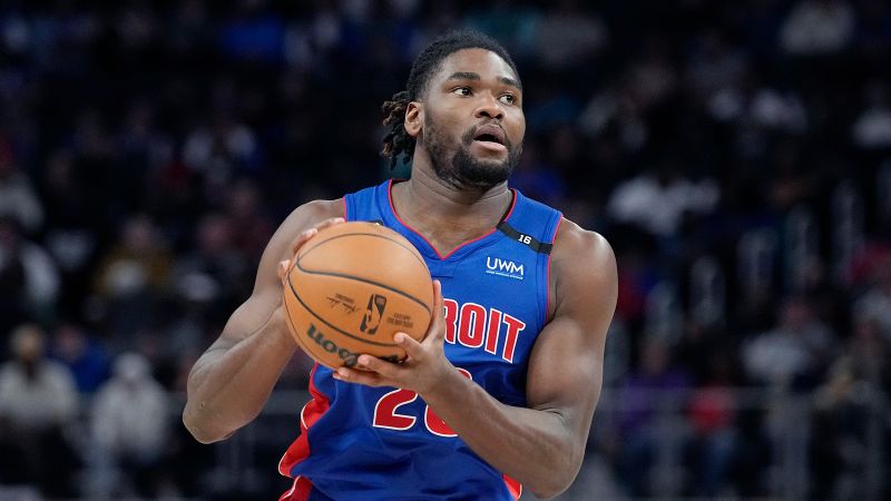 Detroit Pistons forward suspended three games after punching opponent before game, league says