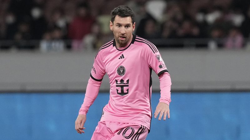 Lionel Messi takes to the field in Tokyo as Chinese fans remain angered by Hong Kong no-show