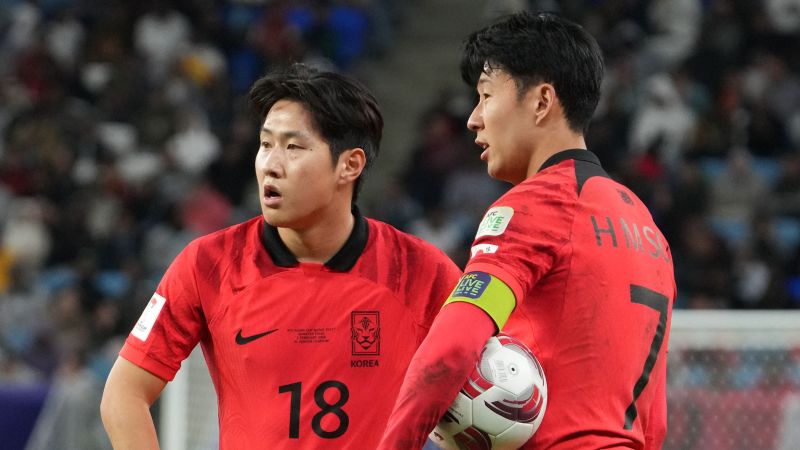 South Korea captain Son Heung-min asks fans to forgive Lee Kang-in after Asian Cup brawl