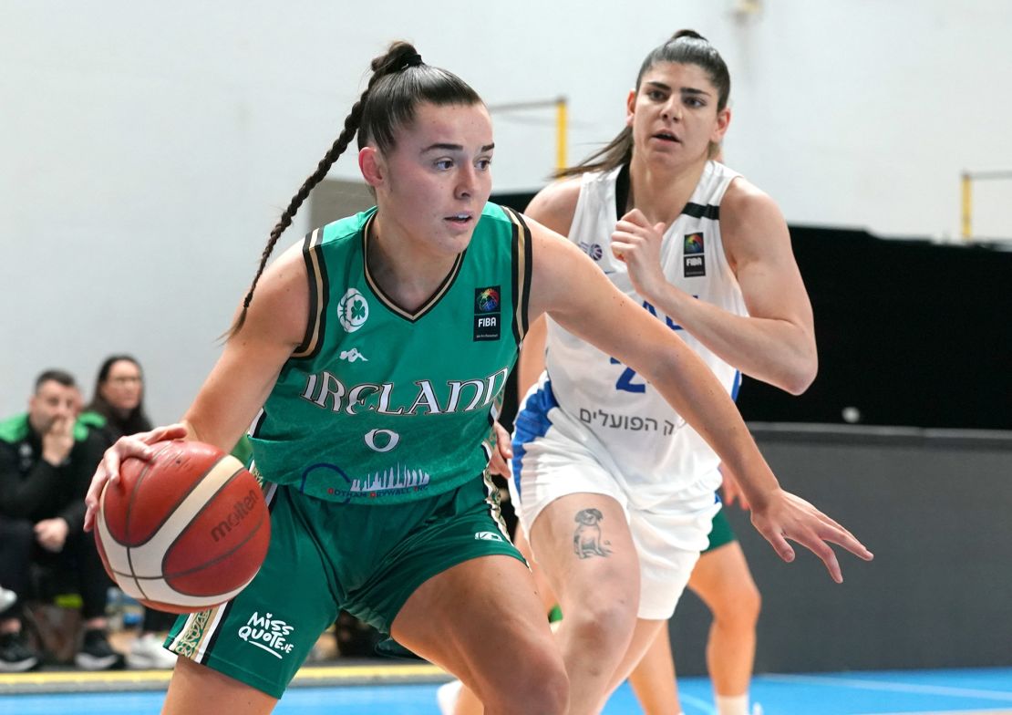 Israel went on to defeat Ireland 87-57 on Thursday.