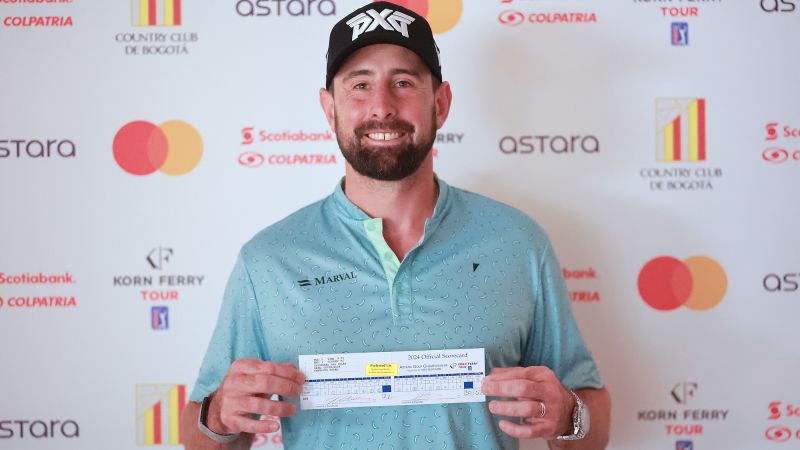 Mr. 57: Chilean golfer Cristóbal Del Solar sets new PGA Tour record round