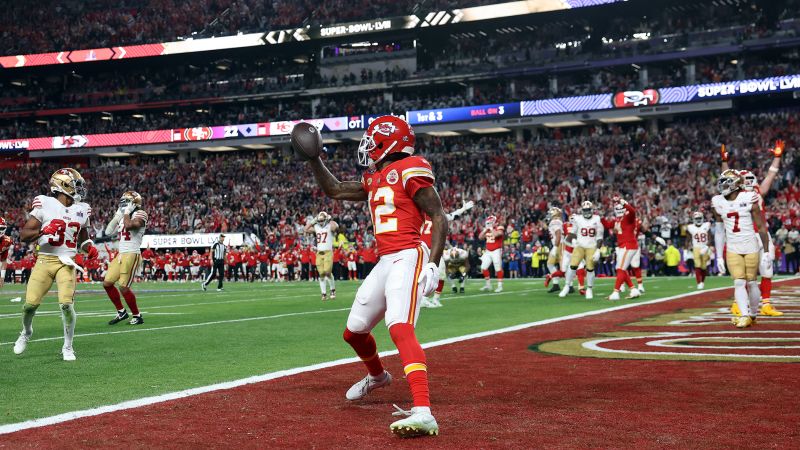 Kansas City Chiefs’ Mecole Hardman tells CNN he ‘blacked out’ after scoring the Super Bowl-winning touchdown