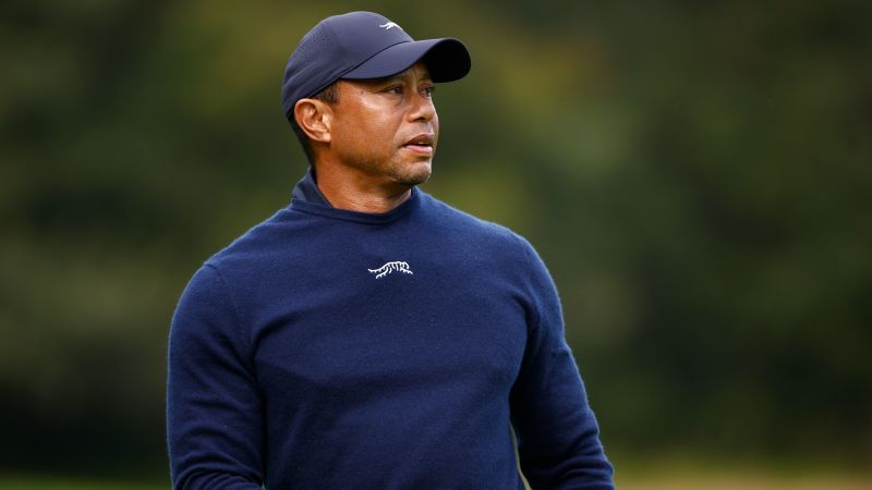 Tiger Woods treated with ‘IV bag’ after withdrawing from Genesis Invitational with ‘flu-like symptoms’