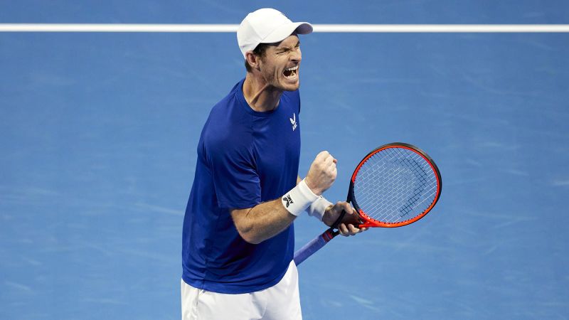 Andy Murray releases wild celebration after finally snapping losing streak