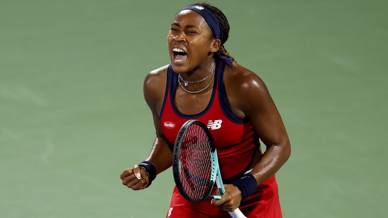 Coco Gauff says she was ‘fueled’ by a lengthy argument with umpire during victory in Dubai