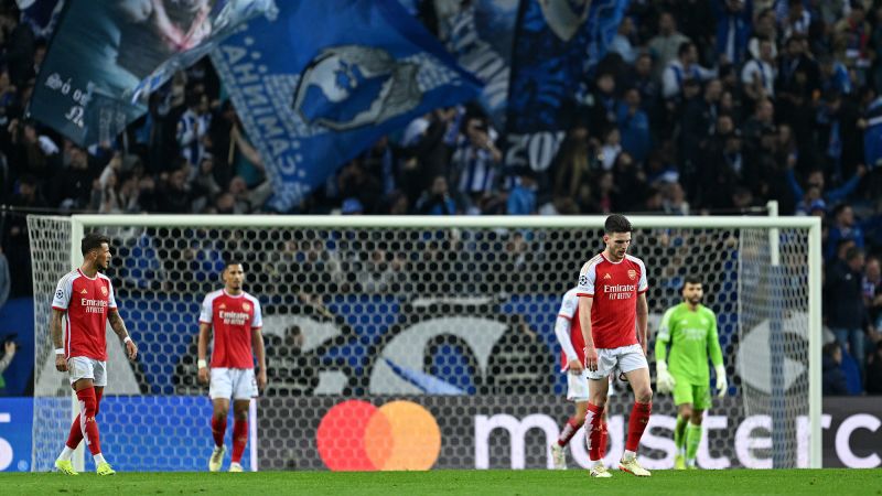 ‘It’s a real kick in the teeth’: Toothless Arsenal suffers late Champions League defeat to Porto