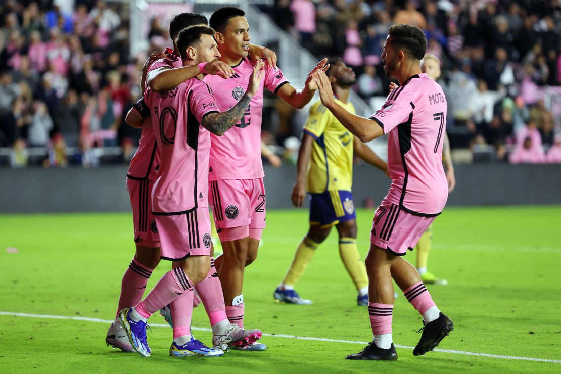 Diego Gómez's second-half goal completed a 2-0 victory for Inter Miami.