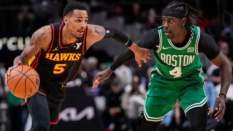 Atlanta Hawks beat NBA-leading Boston Celtics for the second time in four days after last-second OT game-winner