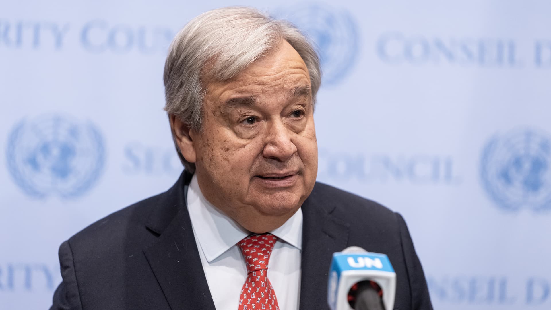 UN chief urges massive Gaza aid flow, sees ‘dramatic starvation’