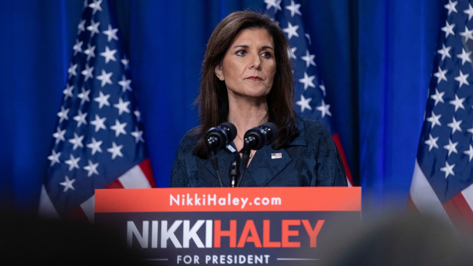 Ahead of Super Tuesday, Nikki Haley says she will stay in the 2024 presidential race as long as she is ‘competitive’