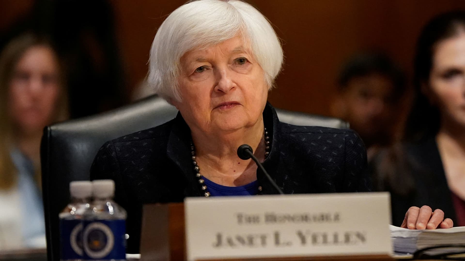 Treasury chief Yellen defends Biden budget against Republican senators’ fears of tax increases