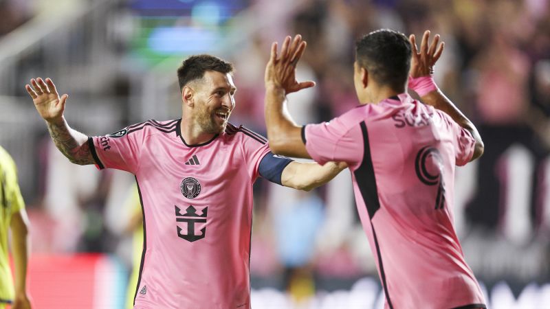 Lionel Messi and Luis Suárez roll back the years to lead Inter Miami past Nashville SC and into Champions Cup quarterfinals