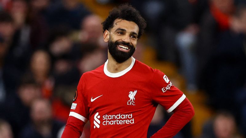 Mo Salah sets Liverpool goalscoring record in team’s stunning 11-2 aggregate victory over Sparta Prague