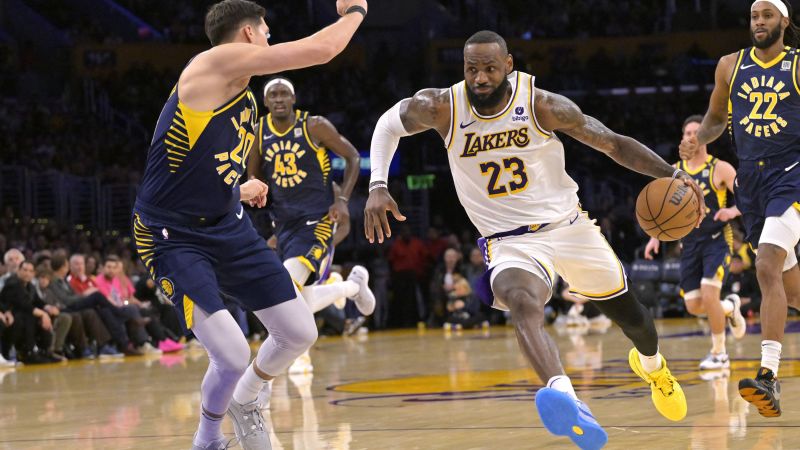 LA Lakers post highest point total since 1987 in historic scoring night against Indiana Pacers