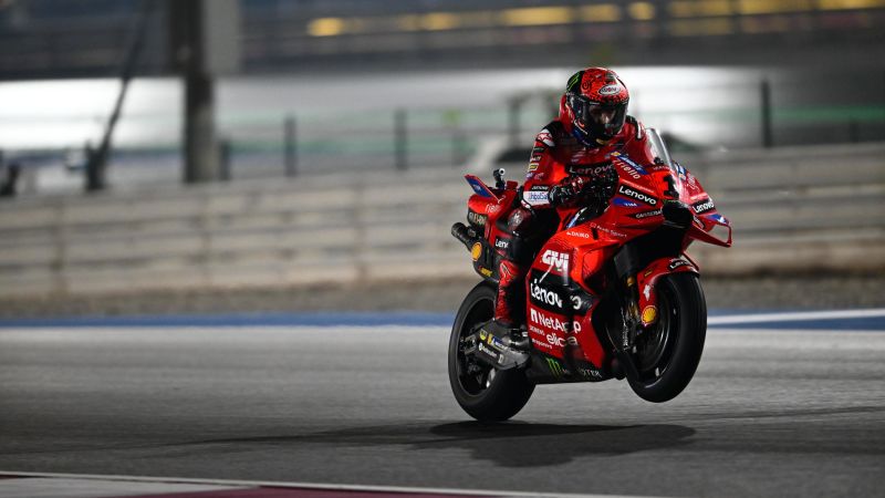 ‘Sleeping giant’ MotoGP awakens in Qatar, with eyes on US – and a little help from rapper Pitbull and AI