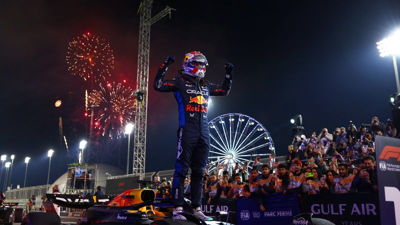 Max Verstappen wins Bahrain Grand Prix, laying down marker in opening race of the F1 season