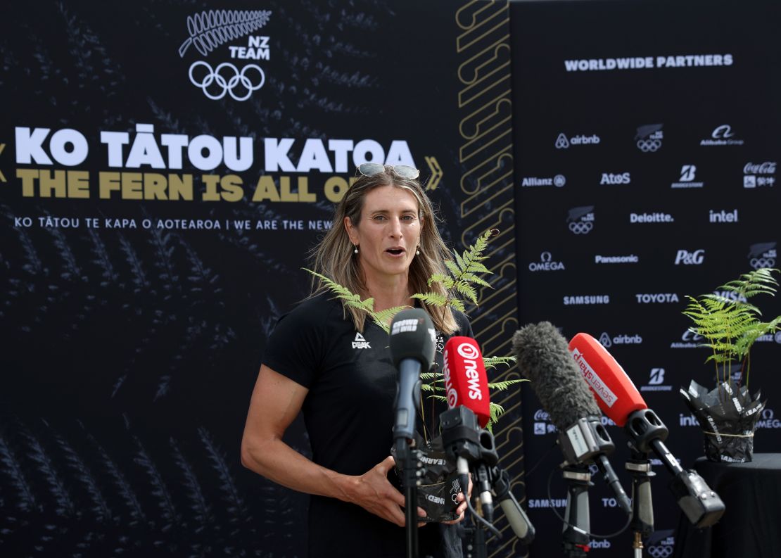 Jones speaks to the media at Vector Wero Whitewater Park in Auckland, New Zealand this week.