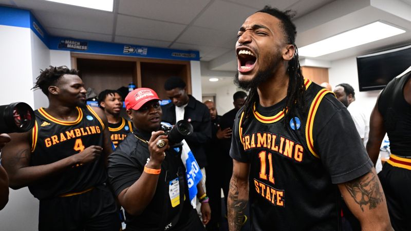 Grambling State men’s basketball wins program’s first NCAA tournament game