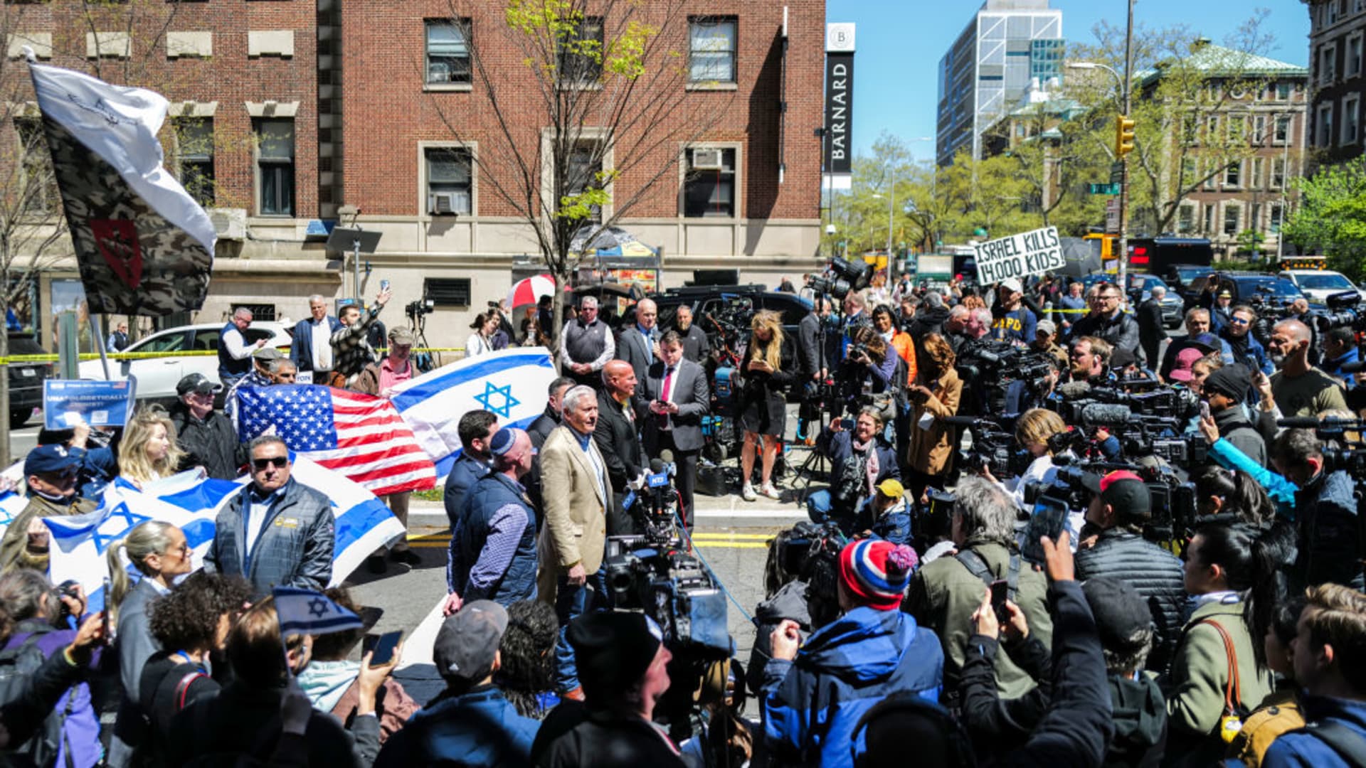 Billionaire donors rethink Columbia University support amid pro-Palestinian protests