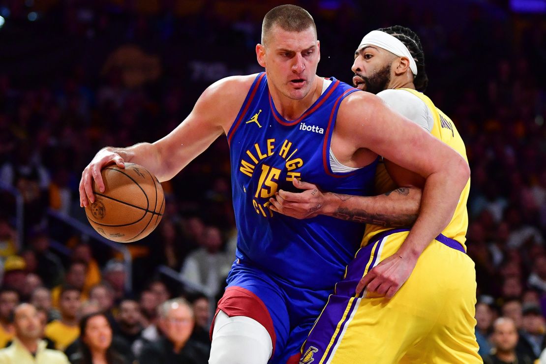 Jokić battles Davis in a duel between two star big men.