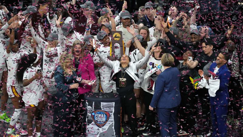 In pictures: South Carolina wins NCAA women’s championship