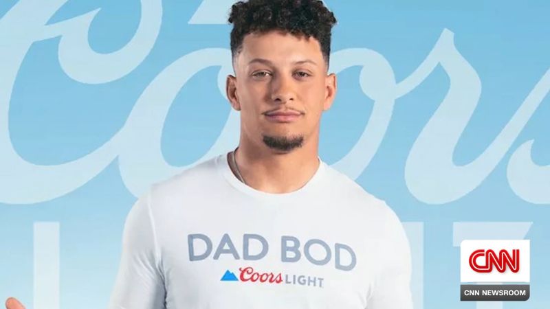 Kelce Brothers update, Mahomes & Coors Light drop ‘Dad Bod’ t-shirt for charity