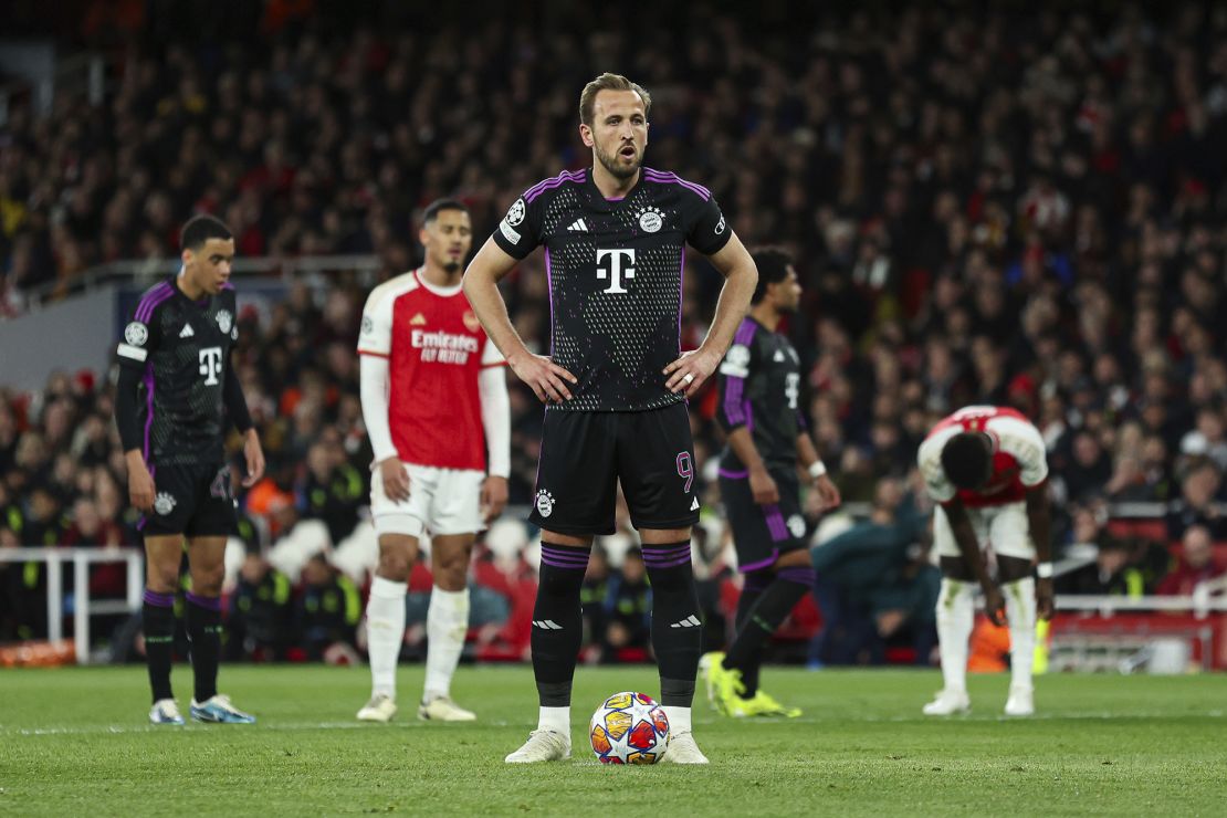 Kane scored the eighth penalty of his career against Arsenal.