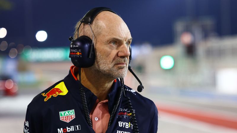 Red Bull chief technical officer and pioneering engineer Adrian Newey to leave F1 team in 2025