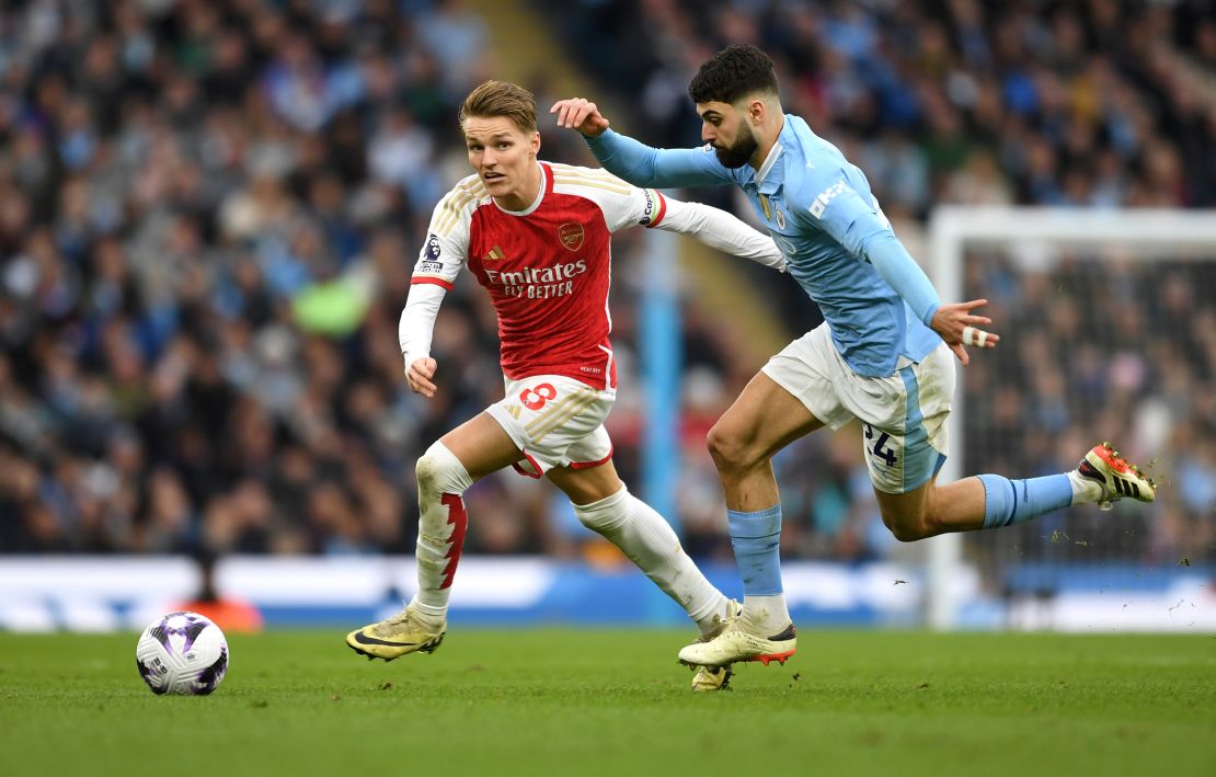 Arsenal and Manchester City recently played out a nervy 0-0 draw.