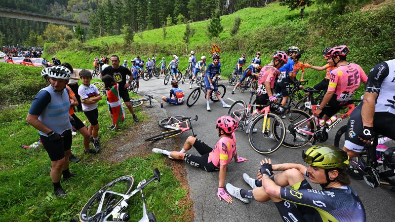 Reigning Tour de France champion Jonas Vingegaard in hospital following horror crash