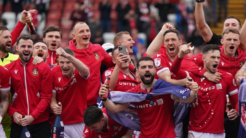 Wrexham secures promotion with magnificent 6-0 victory as Ryan Reynolds hails ‘ride of our lives’