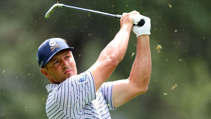 The Masters: Bryson DeChambeau owns infamous ‘par 67’ comments to race ahead in storm-delayed first round