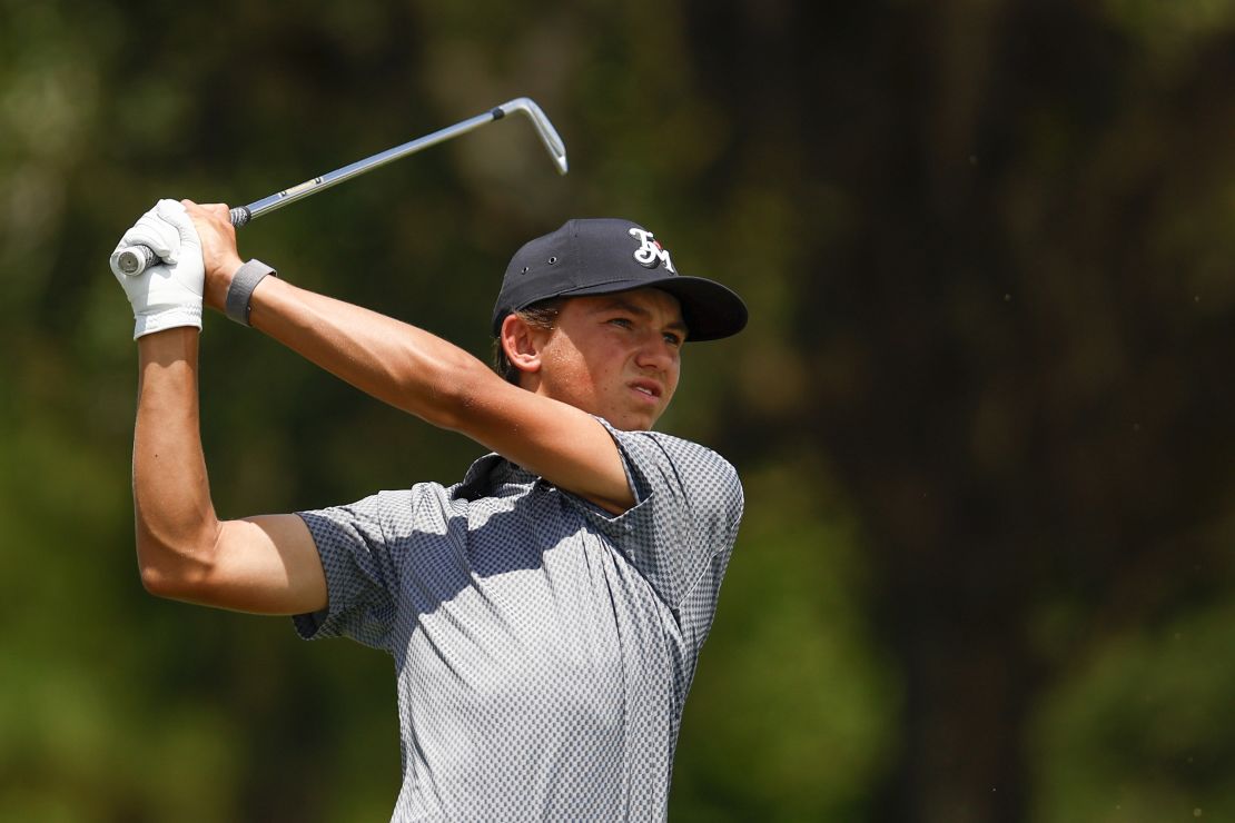 Russell carded seven birdies in his final round at the LECOM Suncoast Classic.