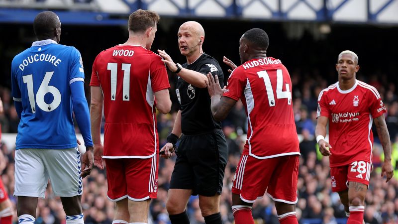 Premier League club Nottingham Forest accuses refereeing official of supporting rival team after defeat