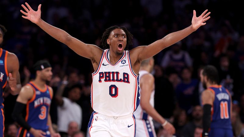 Tyrese Maxey stuns Madison Square Garden as Philadelphia 76ers beat New York Knicks in wild Game 5 finale