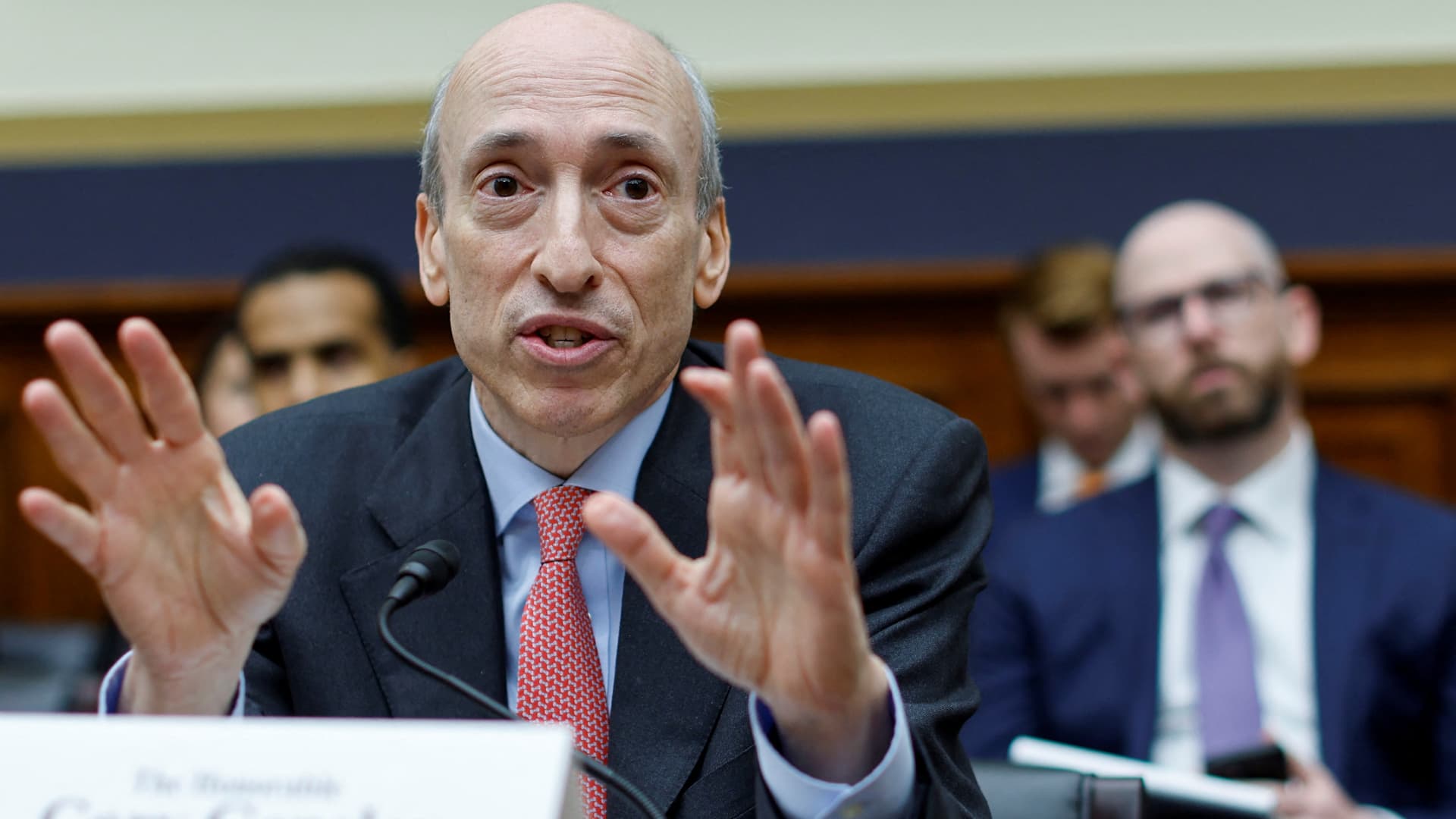 SEC Chair Gensler dodges Trump Media campaign finance questions