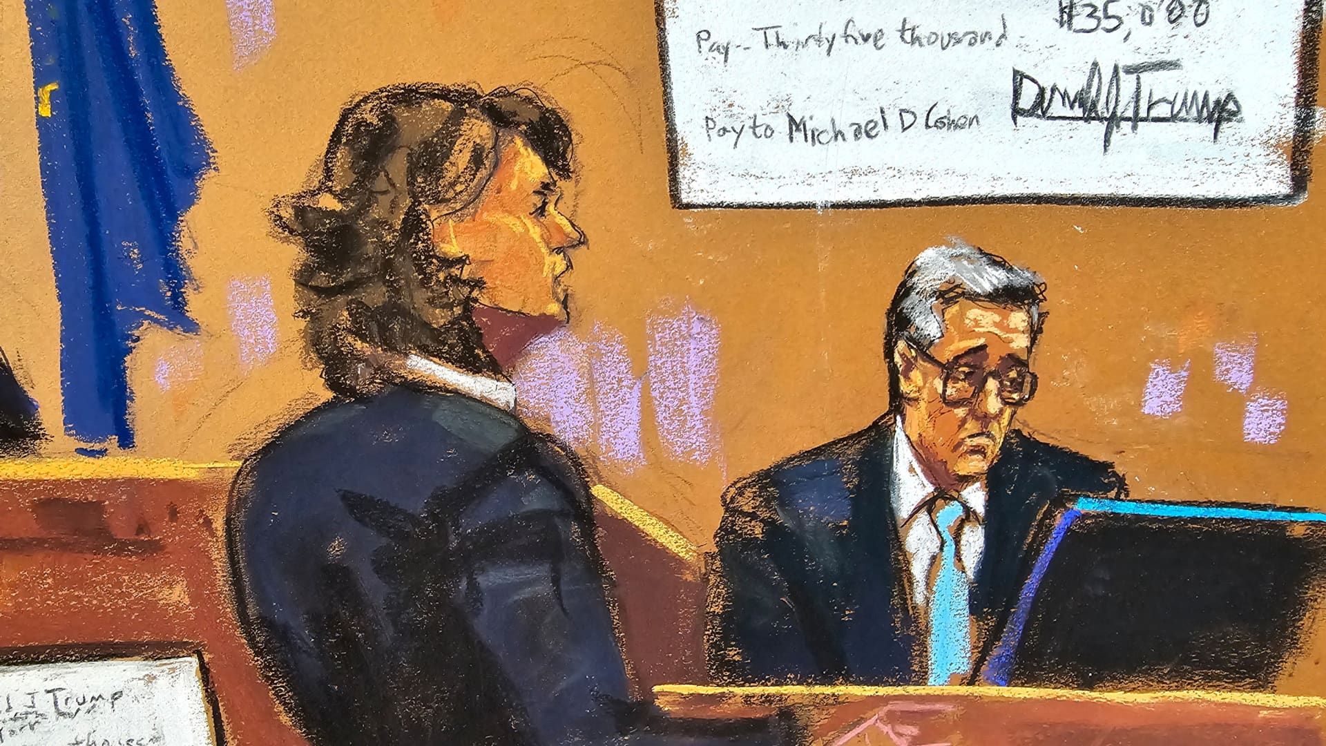 Trump lawyer calls out Michael Cohen TikTok insults in hush money trial cross-examination