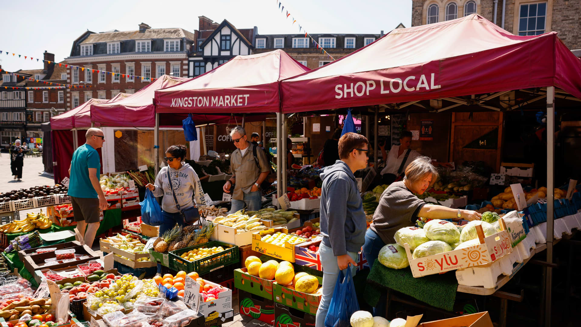 Britain’s inflation rate could be about to drop below the Bank of England’s 2% target