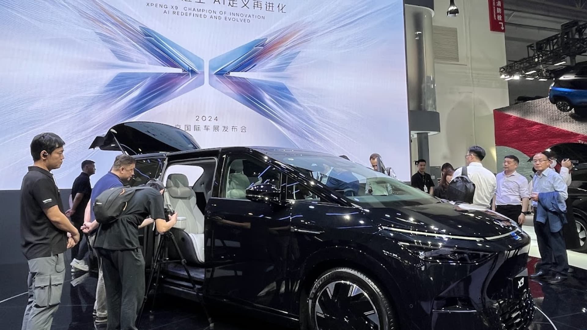 Chinese EV company Xpeng shares surge 13% after forecasting growth in car deliveries