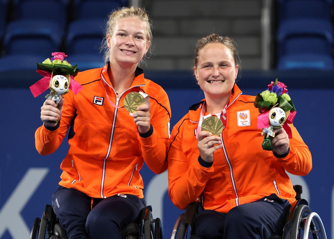 De Groot won singles and doubles gold in Tokyo without dropping a set.